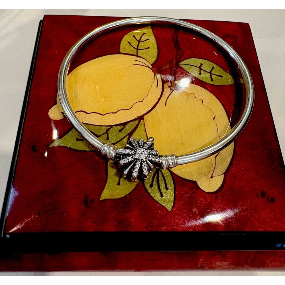 Pandora Limited Edition Fireworks Bangle ALE 925 Sterling Silver